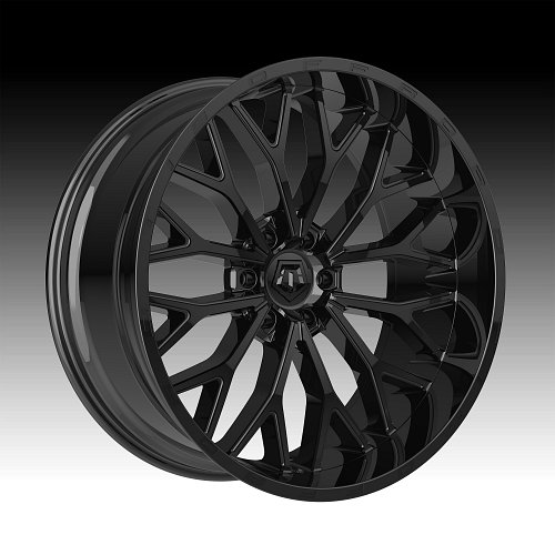 TIS Offroad 565B GlossBlack Custom Truck Wheels 1