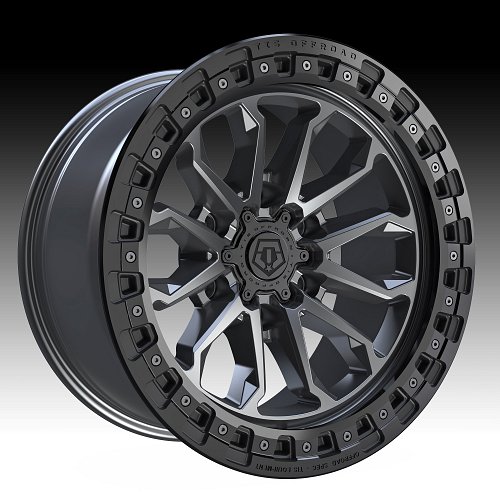 TIS Wheels 556AB (6-Lug) Satin Anthracite Custom Truck Wheels 1