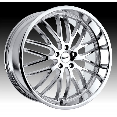 TSW Snetterton Chrome Custom Wheels 1