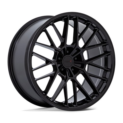 TSW Daytona Gloss Black Custom Truck Wheels 1