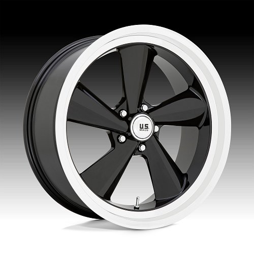 US Mags TS U136 Gloss Black Custom Wheels 1