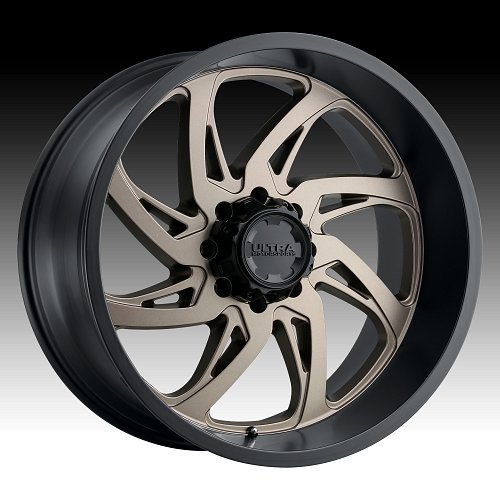 Ultra 230BZ Villain Dark Satin Bronze Custom Wheels Rims 1