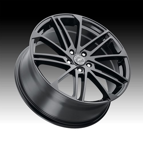 Platinum 463BK Valor Gloss Black Custom Wheels 2